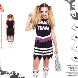 DISFRACE ANIMADORA ZOMBIE TALLA 5/6 22285