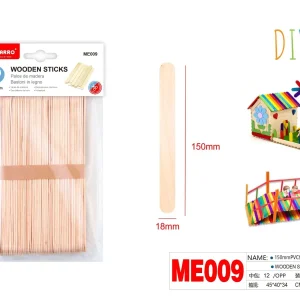 PALOS DE MADERA 150X18MM 50PCS